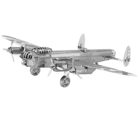 Metal Earth 3D Puzzle Bombardér Avro Lancaster / 17 dílků / od 14 let