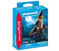 Playmobil® Special Plus 71584 Čarodějnice s kočkou / Počet dílků: 10 / od 4 let