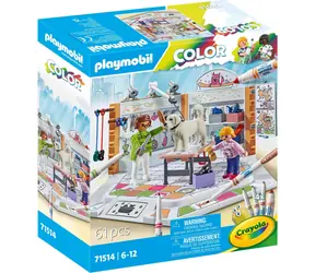 Playmobil® Color 71514 Salon stříhaní psů / Počet dílků: 61 / od 6 let
