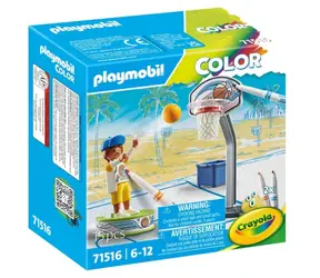 Playmobil® Color 71516 Skater s basketbalovým míčem / Počet dílků: 15 / od 6 let