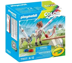 Playmobil® Color 71517 Psí výcvik / Počet dílků: 17 / od 6 let