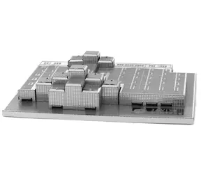 Metal Earth 3D Puzzle Jacob Javits Kongresové centrum / od 14 let