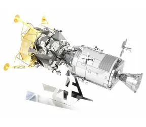 Metal Earth 3D Puzzle Apollo CSM s lunárním modulem / 104 dílků / od 14 let