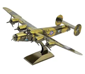 Metal Earth 3D Puzzle B-24 Liberator / 38 dílků / od 14 let