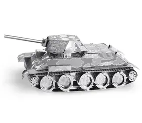 Metal Earth 3D Puzzle Tank T-34 / 40 dílků / od 14 let 
