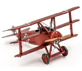 Metal Earth 3D Puzzle Trojplošník Fokker Dr. I / 47 dílků / od 14 let 