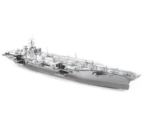 Metal Earth 3D Puzzle Letadlová loď USS Theodore Roosevelt CVN-71 / 79 dílků / od 14 let