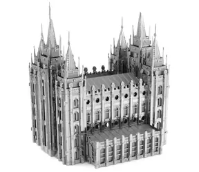 Metal Earth 3D Puzzle Chrám v Salt Lake City / 59 dílků / od 14 let