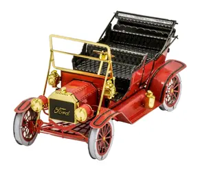 Metal Earth 3D Puzzle Ford model T 1908 (červený) / 30 dílků / od 14 let