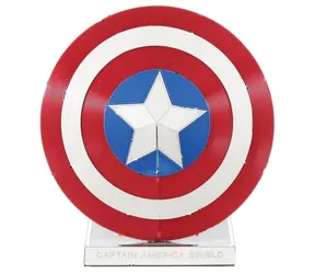 Metal Earth 3D Puzzle Avengers: Štít Kapitána Ameriky / 13 dílků / od 14 let
