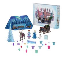 Mattel HWX20 Frozen Adventní kalendář s malými panenkami 2024 / od 3 let