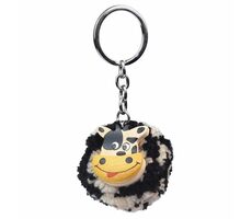 2Kids Toys Dřevěná klíčenka pompon Kráva / od 3 let