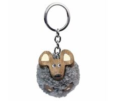 2Kids Toys Dřevěná klíčenka pompon Myš / od 3 let