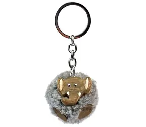 2Kids Toys Dřevěná klíčenka pompon Slon / od 3 let