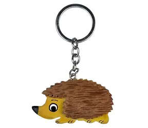 2Kids Toys Dřevěná klíčenka velká Ježek / od 3 let