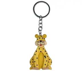 2Kids Toys Dřevěná klíčenka velká Leopard / od 3 let