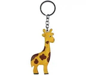 2Kids Toys Dřevěná klíčenka velká Žirafa / od 3 let