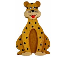 2Kids Toys Dřevěná magnetka velká Leopard