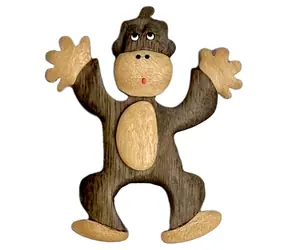 2Kids Toys Dřevěná magnetka velká Opice