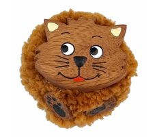 2Kids Toys Dřevěná magnetka velká pompon Kočka