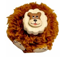 2Kids Toys Dřevěná magnetka velká pompon Lev