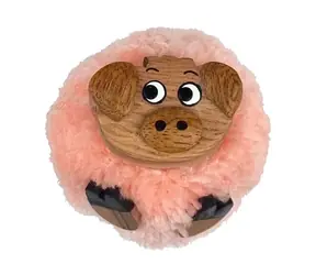 2Kids Toys Dřevěná magnetka velká pompon Prase