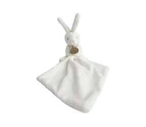 Doudou Dárková sada - králíček s muchláčkem 10 cm / od 0 let