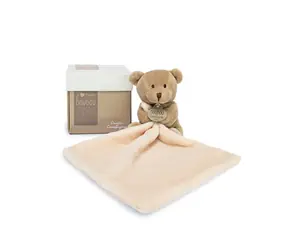 Doudou Dárková sada - Plyšová hračka kačenka s listem leknínu 27 cm / od 0 let
