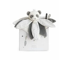 Doudou Dárková sada - Plyšový muchláček panda 26 cm / od 0 let