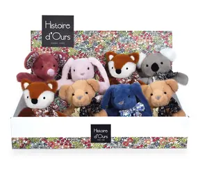 Doudou Histoire d´Ours Plyšová zvířátka 20 cm 1 ks medvěd / od 0 let