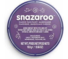 SNAZAROO Barva na obličej Fialová 18ml