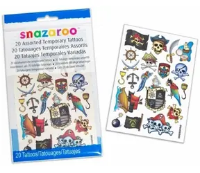 SNAZAROO Tetování Adventure 20 obrázků / od 6 let 