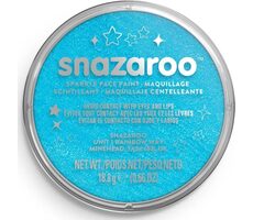 SNAZAROO Barva na obličej Třpytivá Tyrkysová 18ml