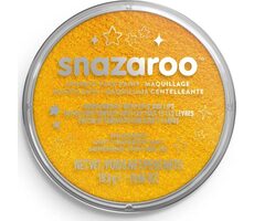 SNAZAROO Barva na obličej Třpytivá Žlutá 18ml