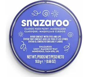 SNAZAROO Barva na obličej Nebesky modrá 18ml