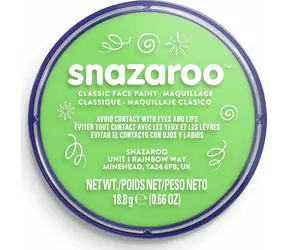 SNAZAROO Barva na obličej Limetkově zelená 18ml