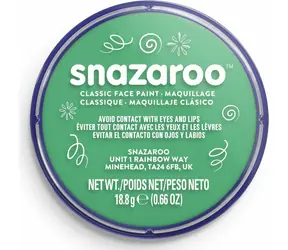 SNAZAROO Barva na obličej Zelená 18ml