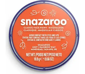 SNAZAROO Barva na obličej Oranžová 18ml