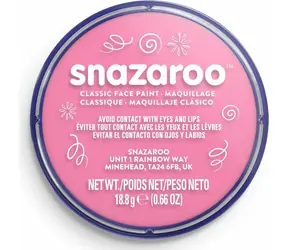 SNAZAROO Barva na obličej Světle růžová 18ml
