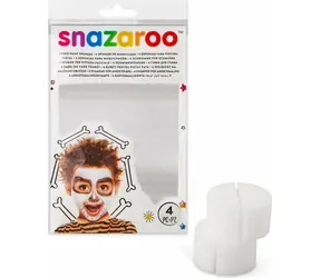 SNAZAROO Houbičky na obličejové barvy půlené 4ks