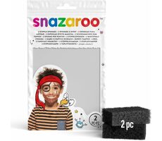 SNAZAROO Tupovací houbičky na obličejové barvy pro speciální efekty 2ks