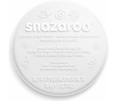 SNAZAROO Barva na obličej Bílá 75ml