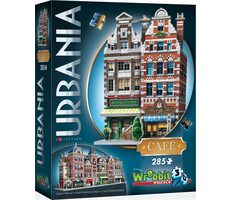WREBBIT 3D puzzle Urbania: Kavárna / 285 dílků / od 12 let 