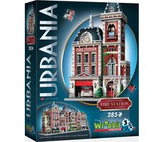 WREBBIT 3D puzzle Urbania: Hasičská stanice / 285 dílků / od 12 let 