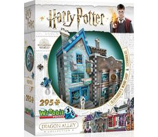 WREBBIT 3D puzzle Harry Potter: Obchod s hůlkami pana Olivandera a Scribbulus / 295 dílků / od 12 let 