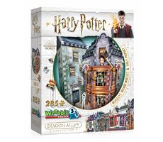 WREBBIT 3D puzzle Harry Potter: Kratochvílné a kouzelnické kejkle a Denní věštec / 285 dílků / od 12 let 