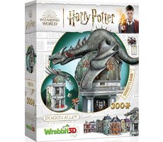 WREBBIT 3D puzzle Harry Potter: Gringottova banka / 300 dílků / od 12 let 