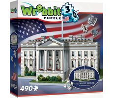 WREBBIT 3D puzzle Bílý dům Washington / 490 dílků / od 14 let 