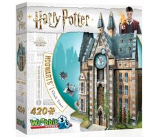 WREBBIT 3D puzzle Harry Potter: Bradavice - Hodinová věž / 420 dílků / od 14 let 
