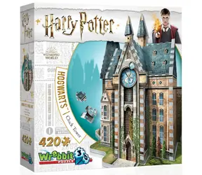 WREBBIT 3D puzzle Harry Potter: Bradavice - Hodinová věž / 420 dílků / od 14 let 